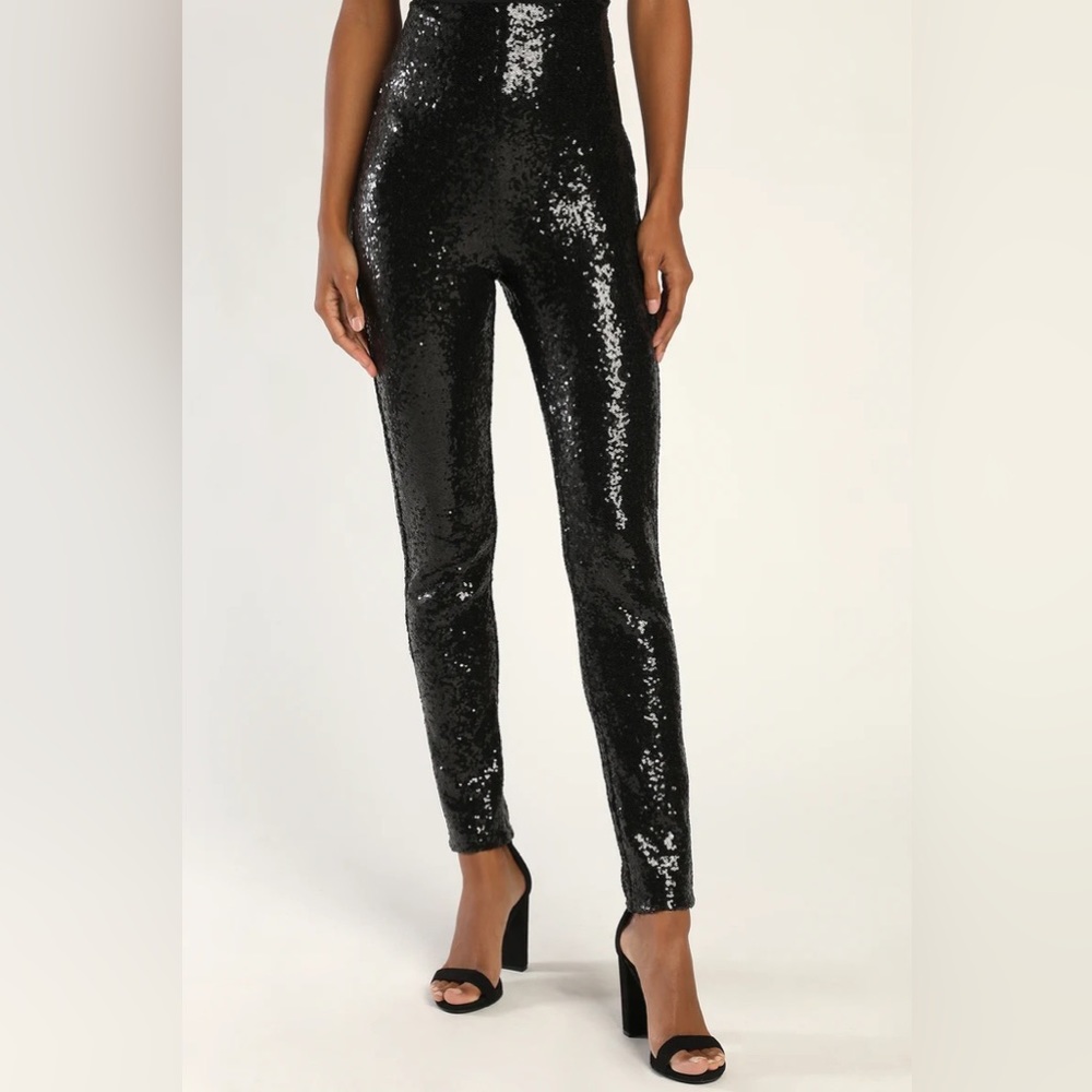 Lulu’s sequin stretch Pant